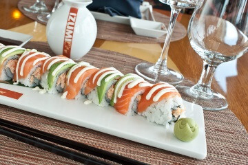 Enjoy your favorite sushi at Izumi Restaurant.