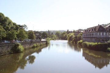 Point of view of the city of Figeac