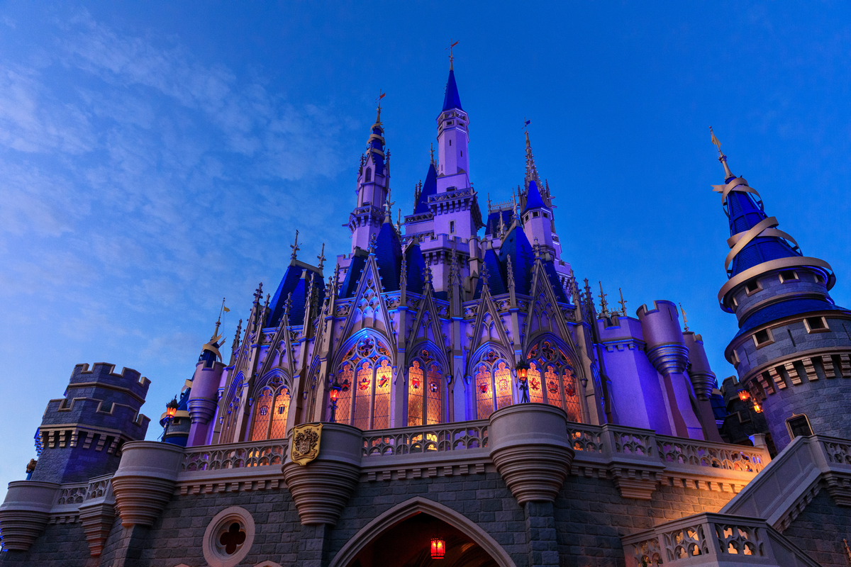 Cinderella's Castle at Magic Kingdom Park