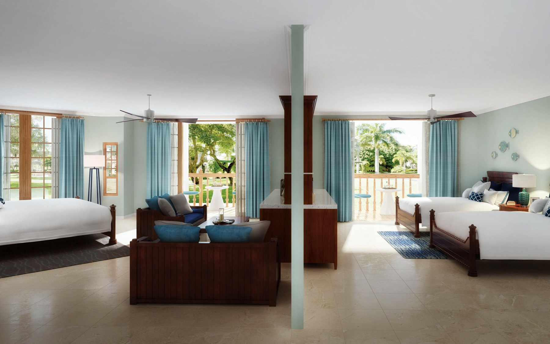 Tropical junior suite 2 bedrooms