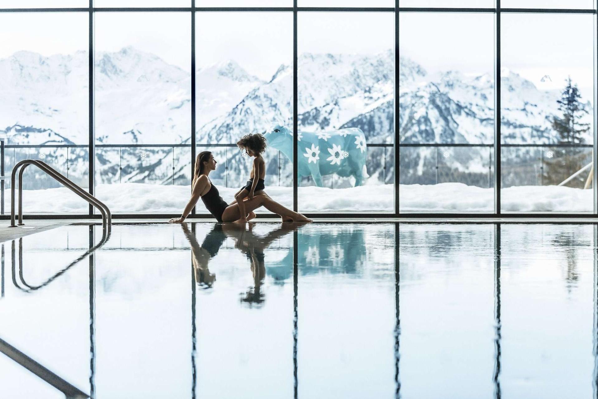 Piscine chauffée intérieure