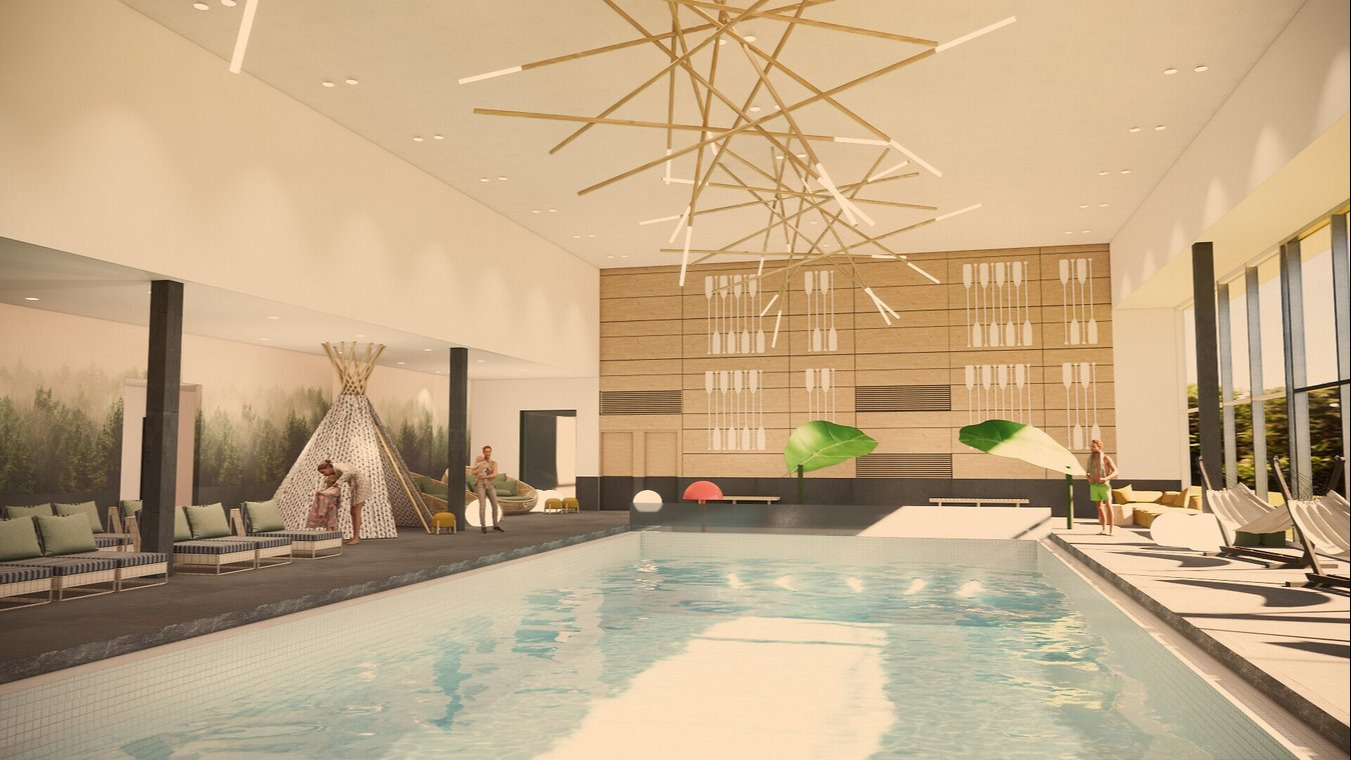 Club Med Charlevoix piscine intérieure