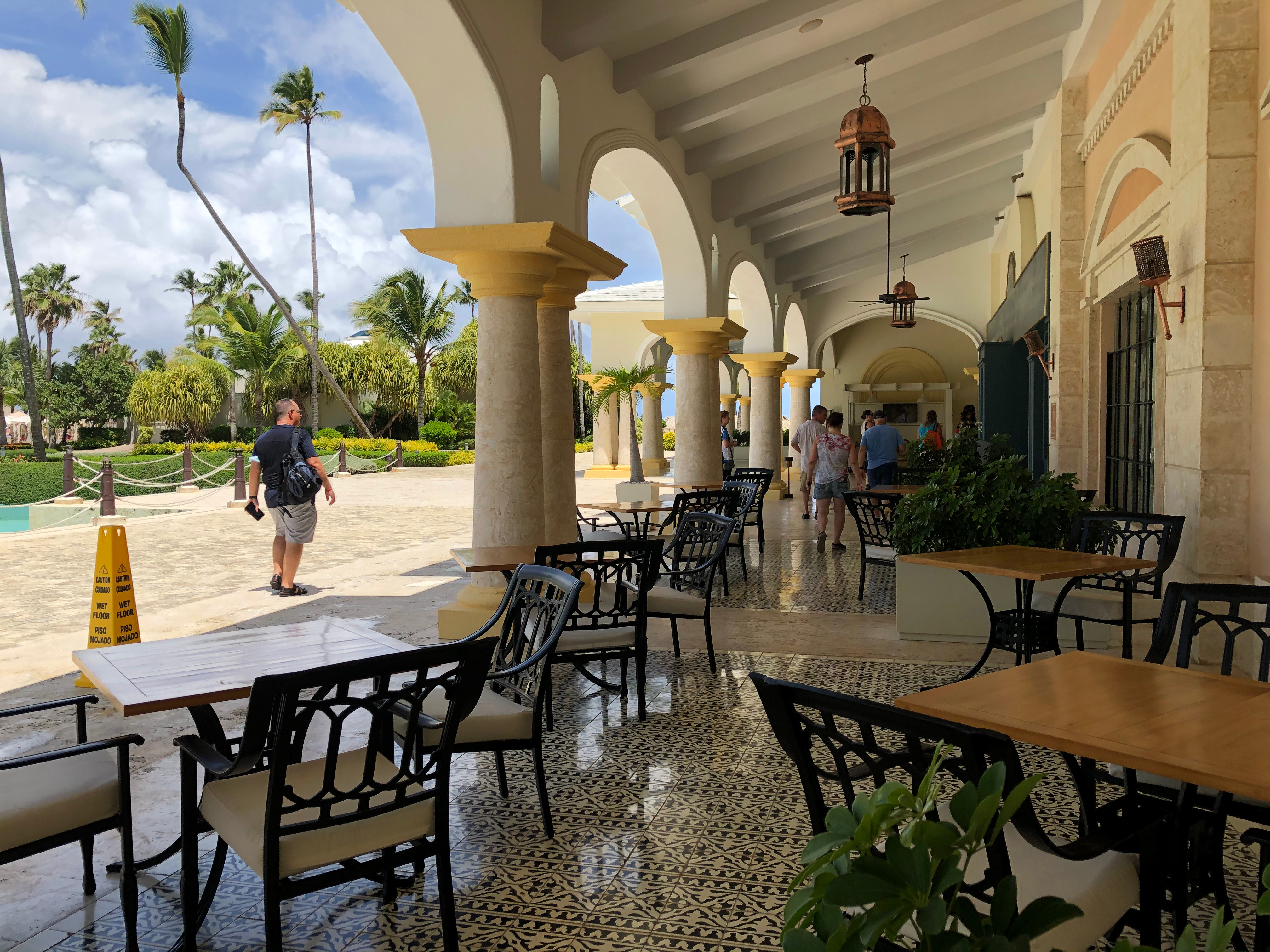 Terrasse du restaurant