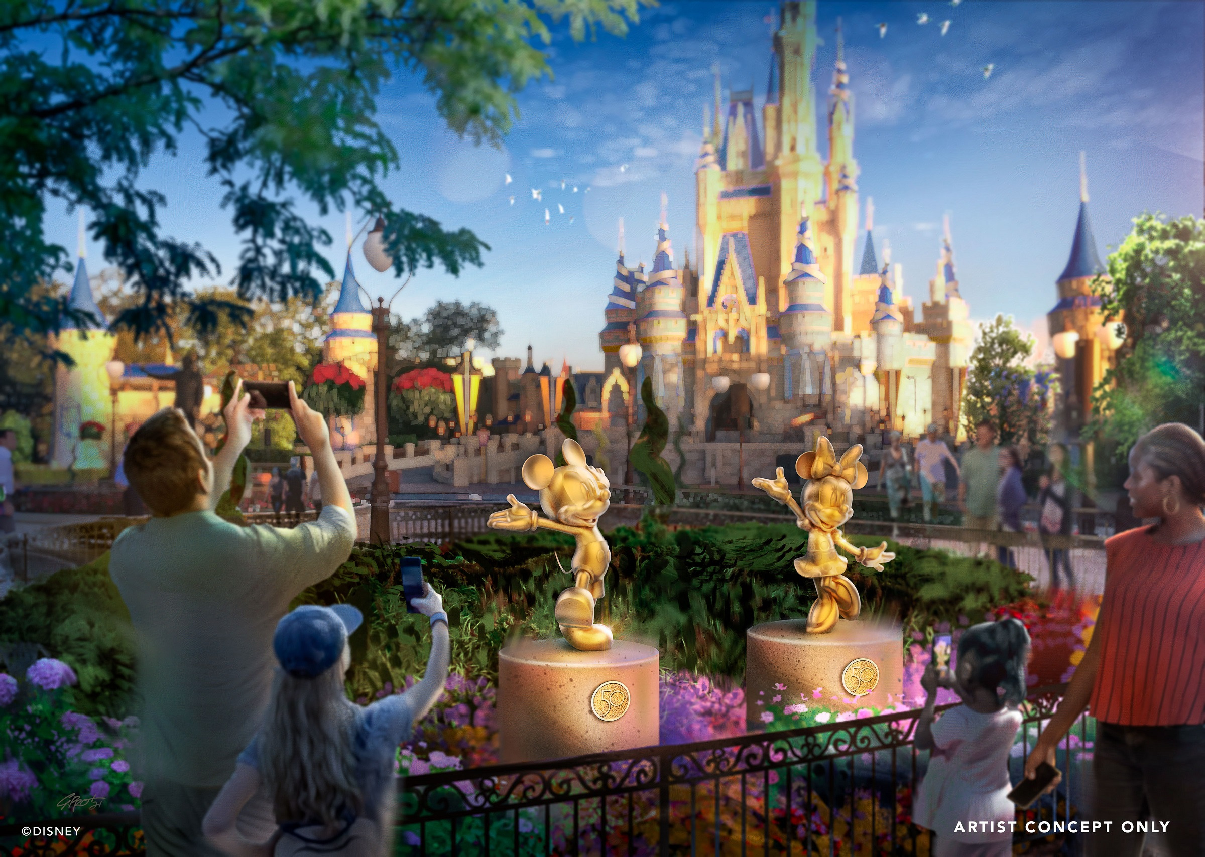Célébrations 50è Walt Disney World