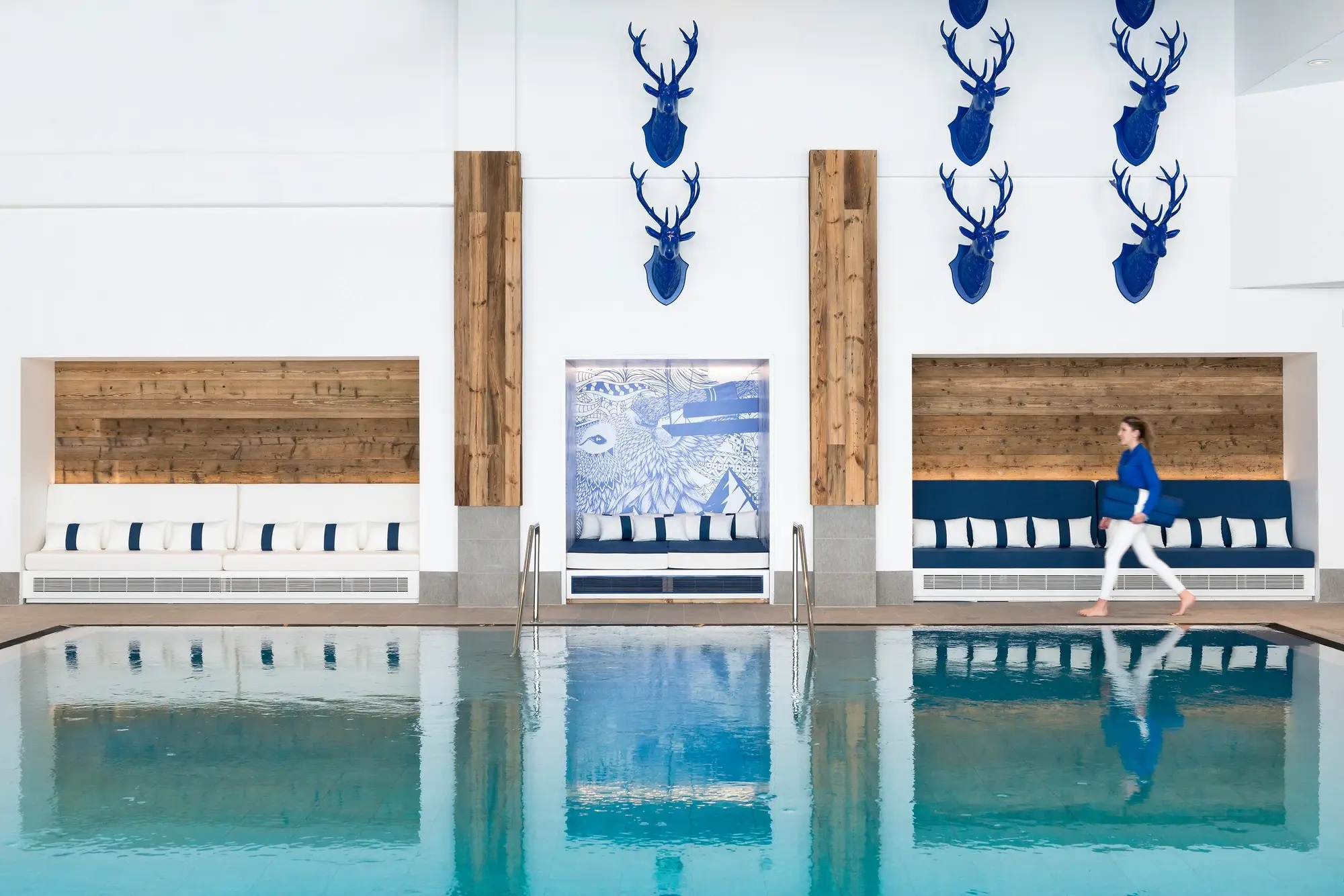 Pool at Club Med French Alps Grand Massif Samoëns Morillon, France