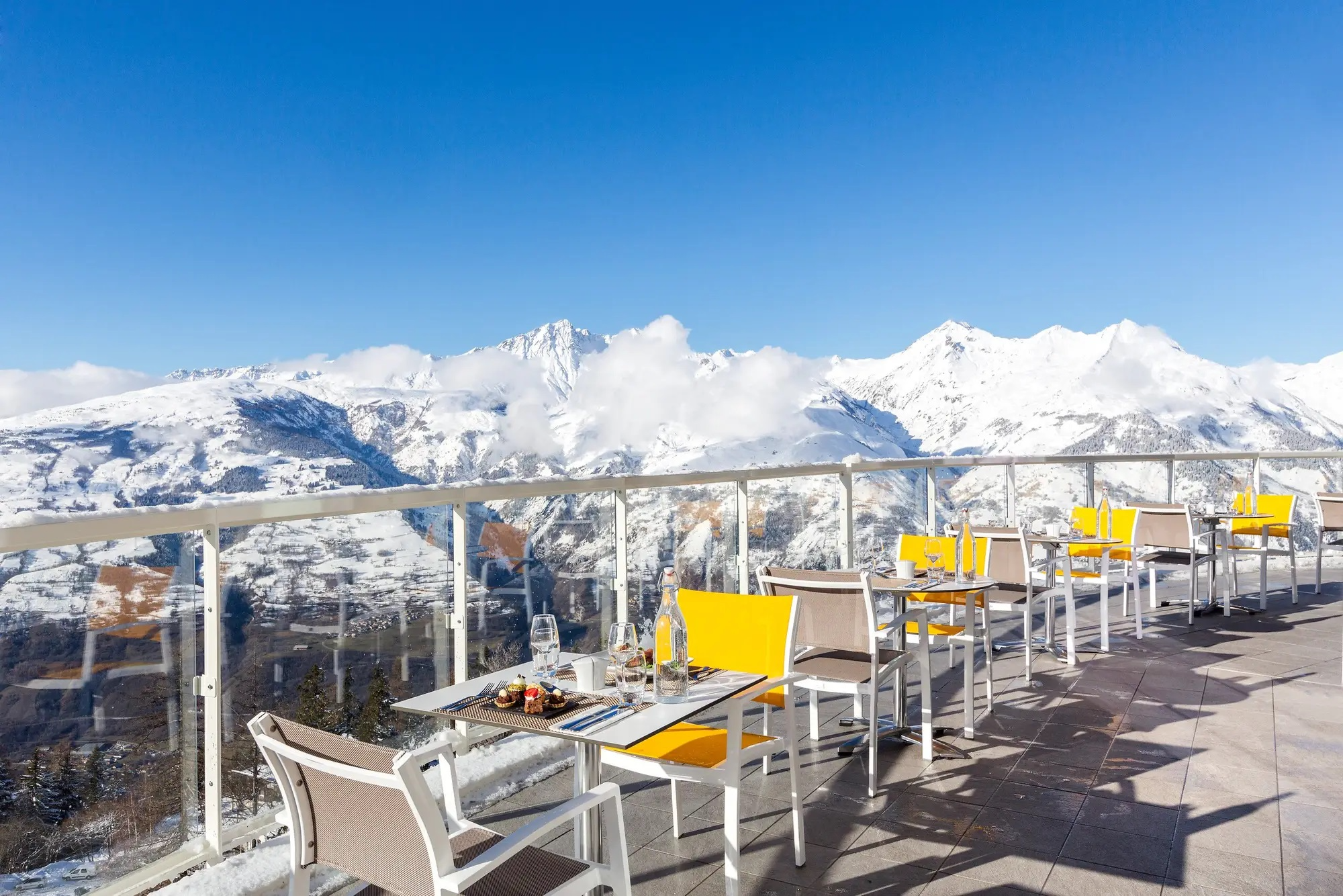 View at Club Med French Alps Les Arcs Panorama, France