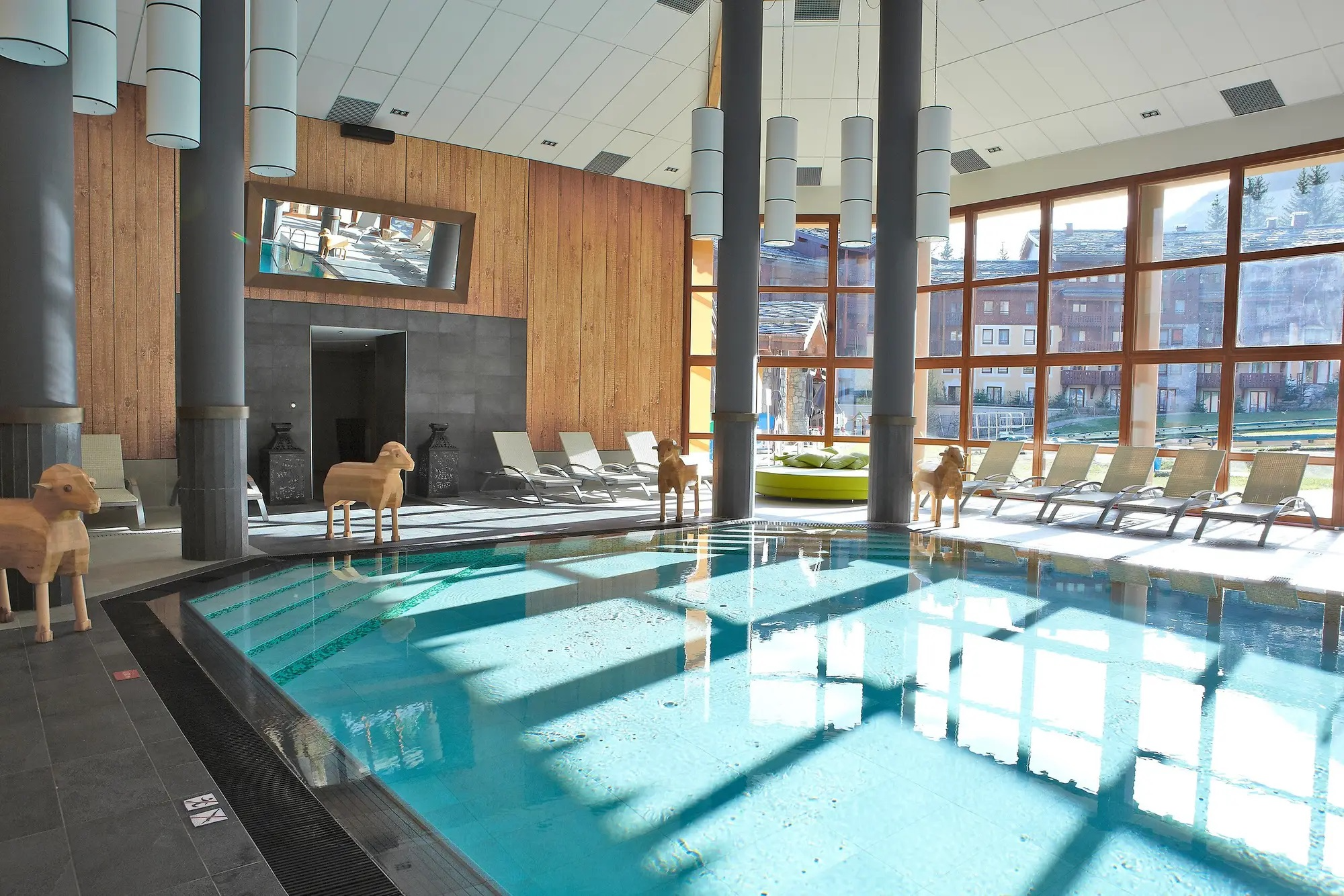 Pool at Club Med Alpes Françaises Valmorel, France