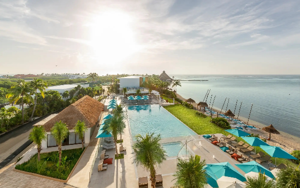 Piscine au Club Med Cancun 