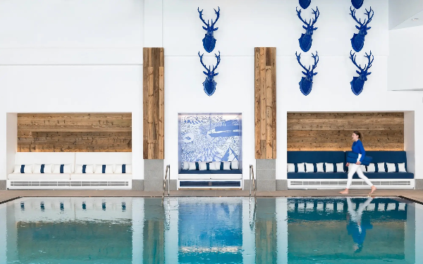 Piscine au Club Med Grand Massif Samoëns Morillon