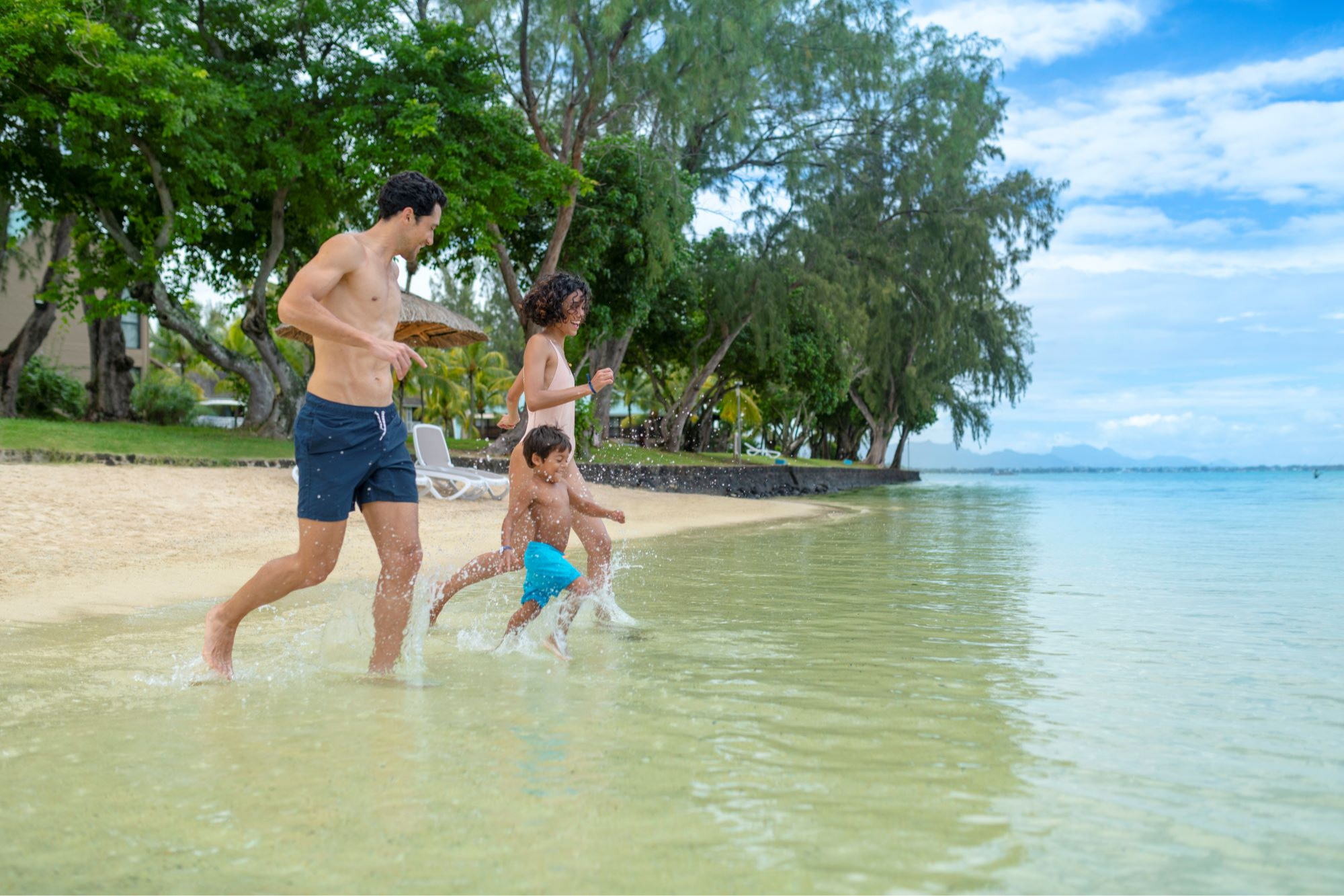 Beach at Club Med La Pointe aux Canonniers, Mauricius