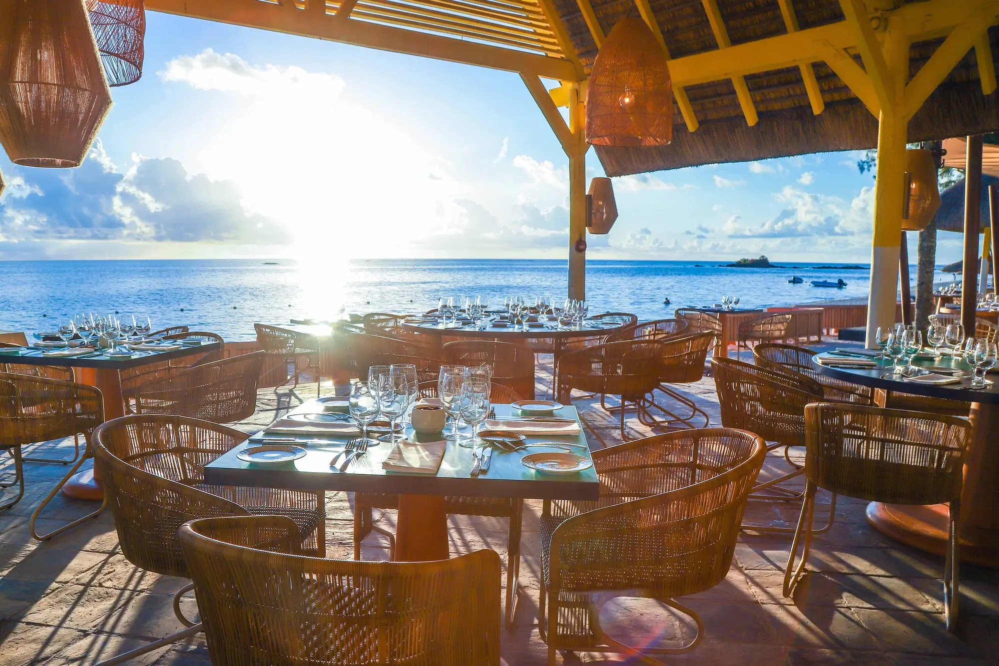 restaurant at Club Med La Pointe aux Canonniers, Mauricius