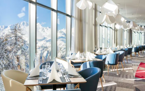 restaurant at Club Med Les Arcs Panorama