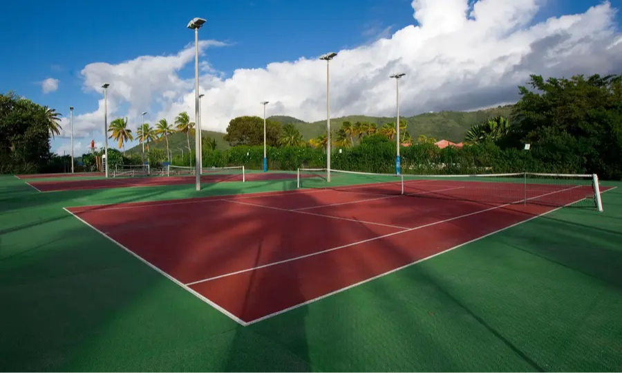 Tennis at Club Med Les Boucaniers