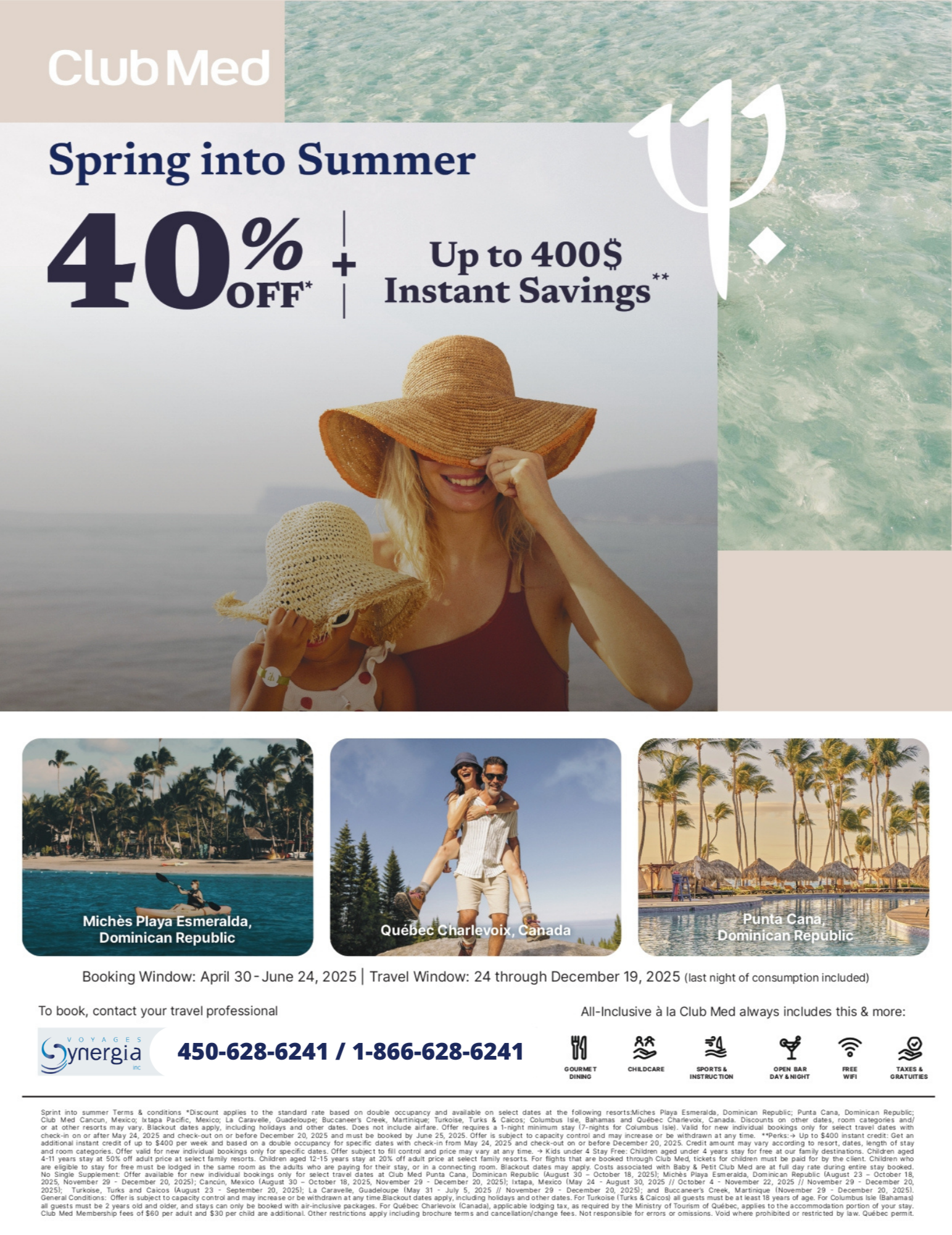 Club Med - Offre Réservez Tôt - Jusqu'à 50% de rabais*