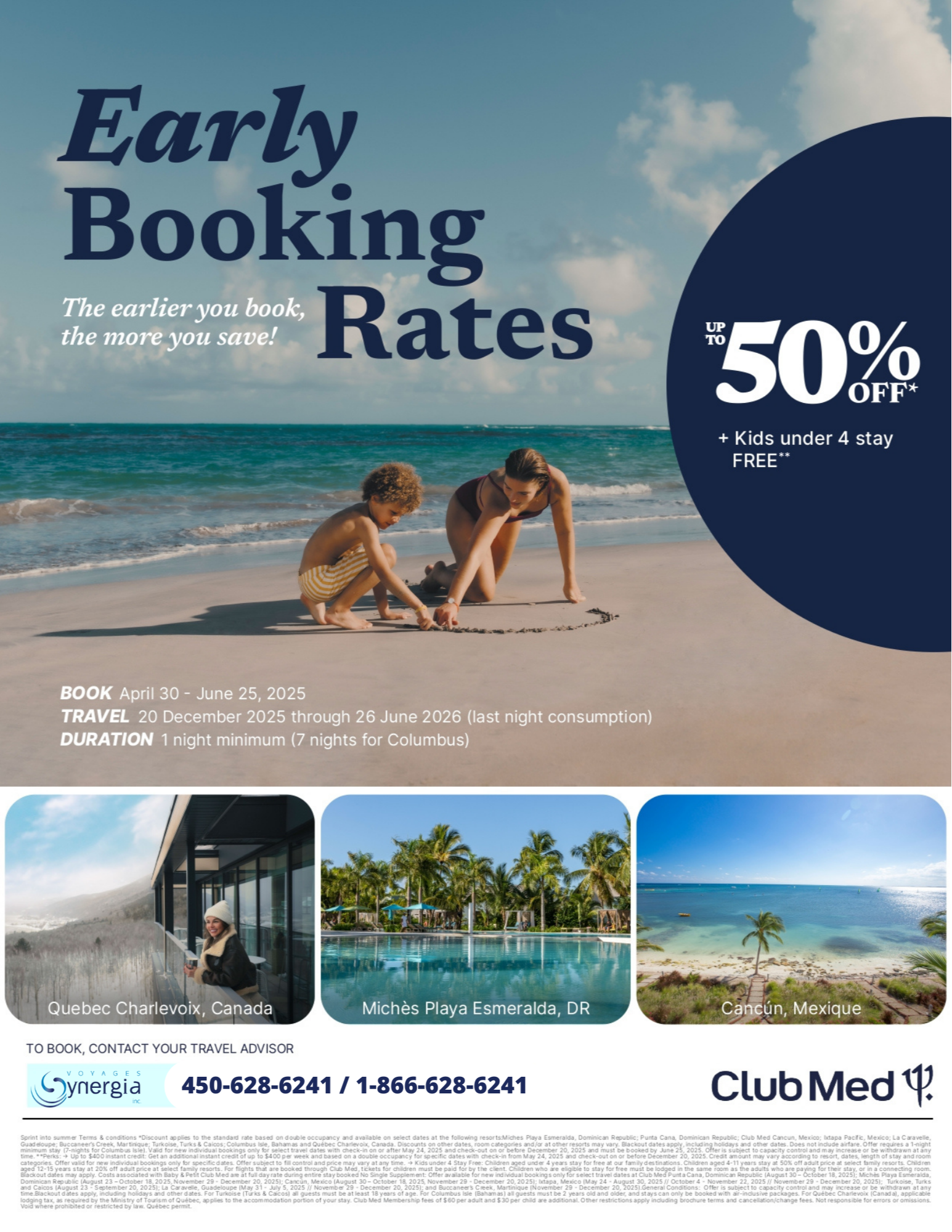 Club Med - Vacances au Ski tout-inclus - Jusqu'à 50% de rabais*
