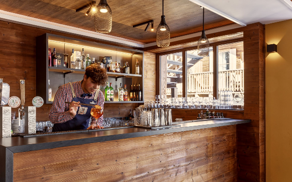 Bar at Club Med VIllage Pragelato Sestriere