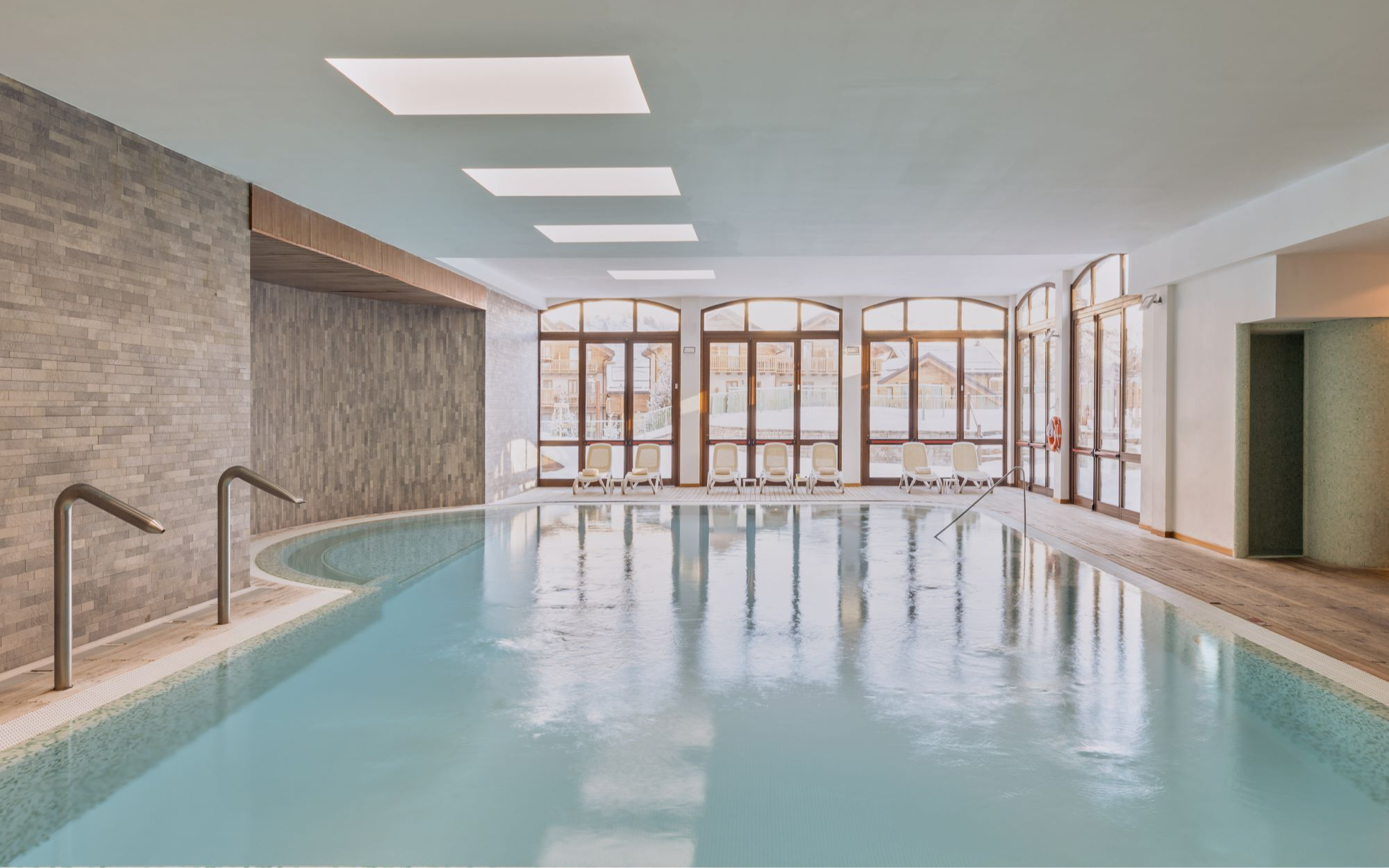 Pool at Club Med VIllage Pragelato Sestriere