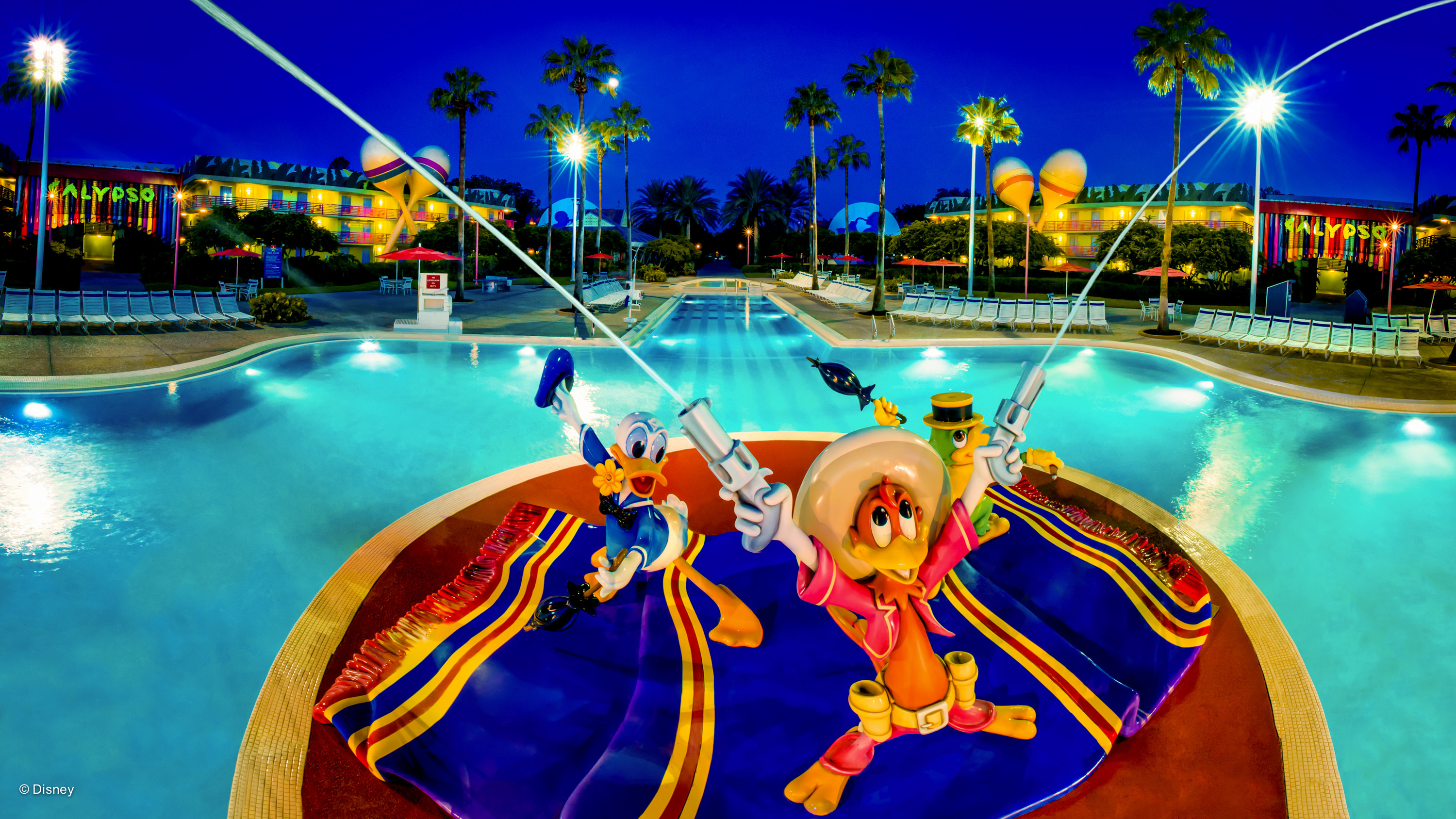 Piscine au Disney