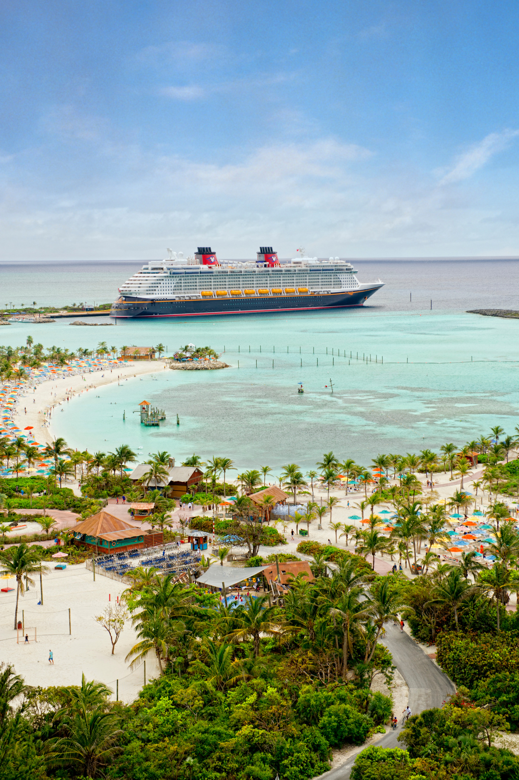 Disney Cruise Line private island in Bahamas