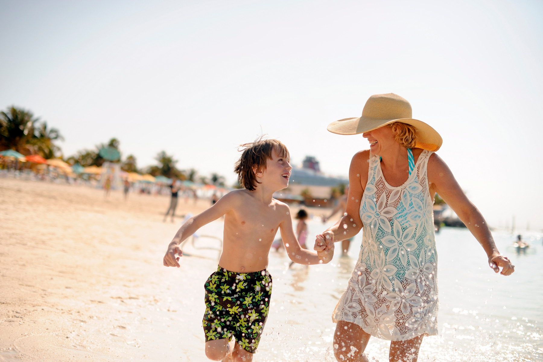 Castaway Cay with grandma