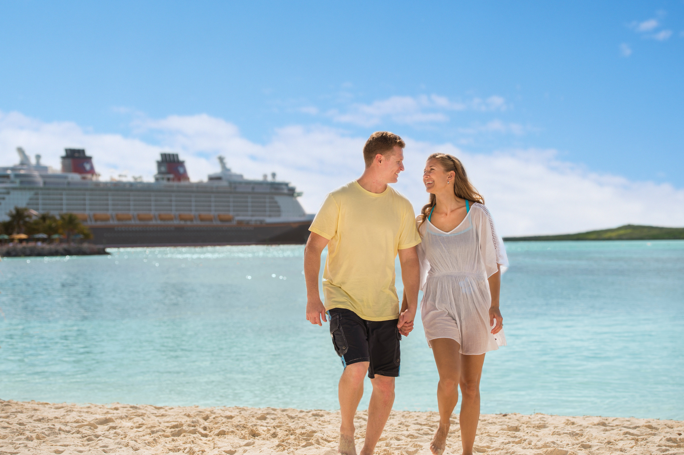 Adult vacation with a stop at Castaway Cay