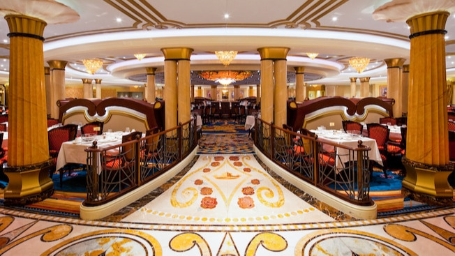 Disney Dream Royal Palace Dining Room