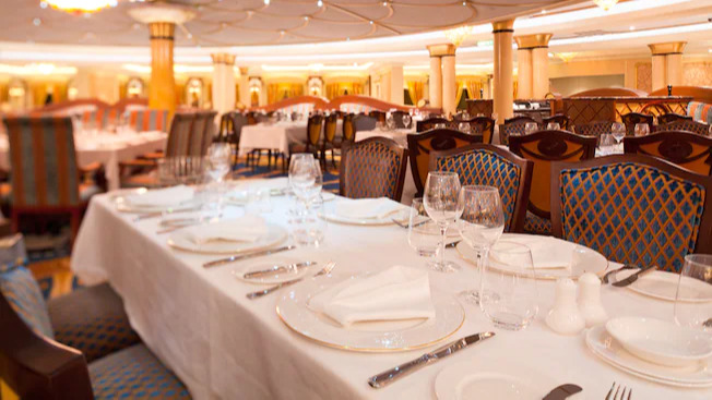 Disney Fantasy Royal Court Dining Room