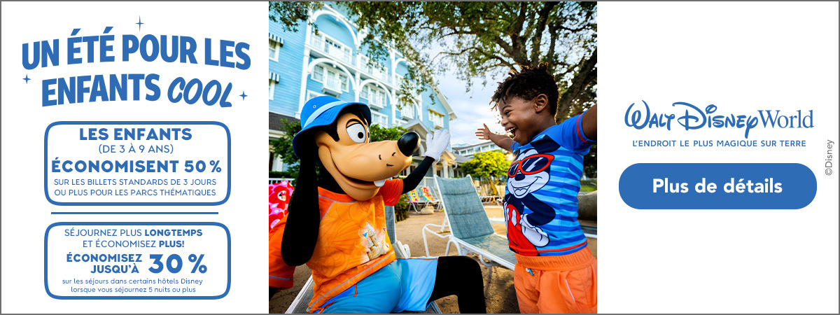 Walt Disney World Resort en Floride Un Été Pour Les Enfants Cool Les Enfants économisent 50%
