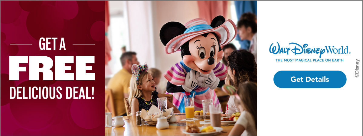 Walt Disney World Resort in Florida Get A Free Dining Plan !