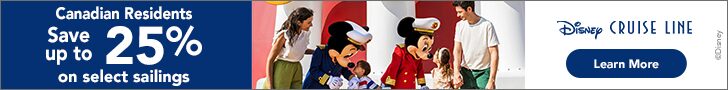Canadian Residents - Save up to 25% on select Disney Cruise Line sailings Canadian Residents - Save up to 25% on select Disney Cruise Line sailings