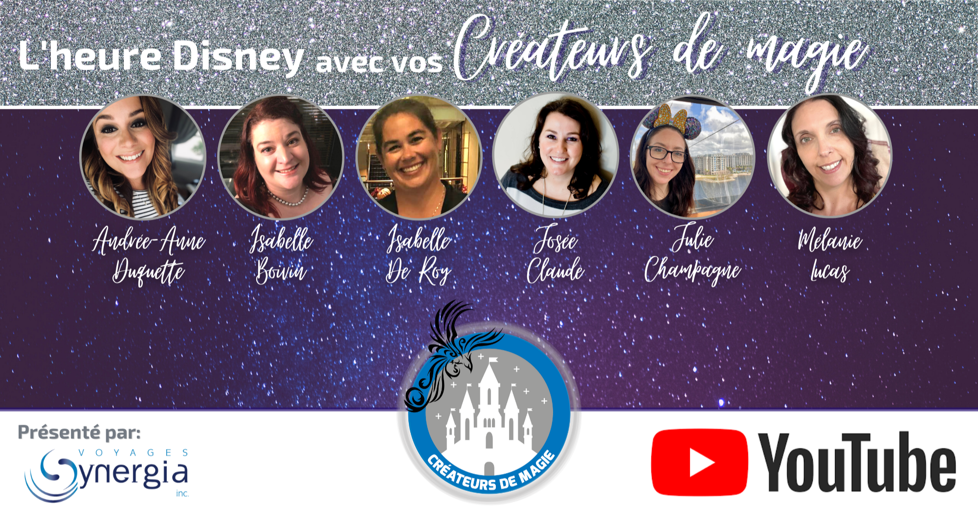 L'heure Disney avec vos Créateurs de Magie is on YouTube