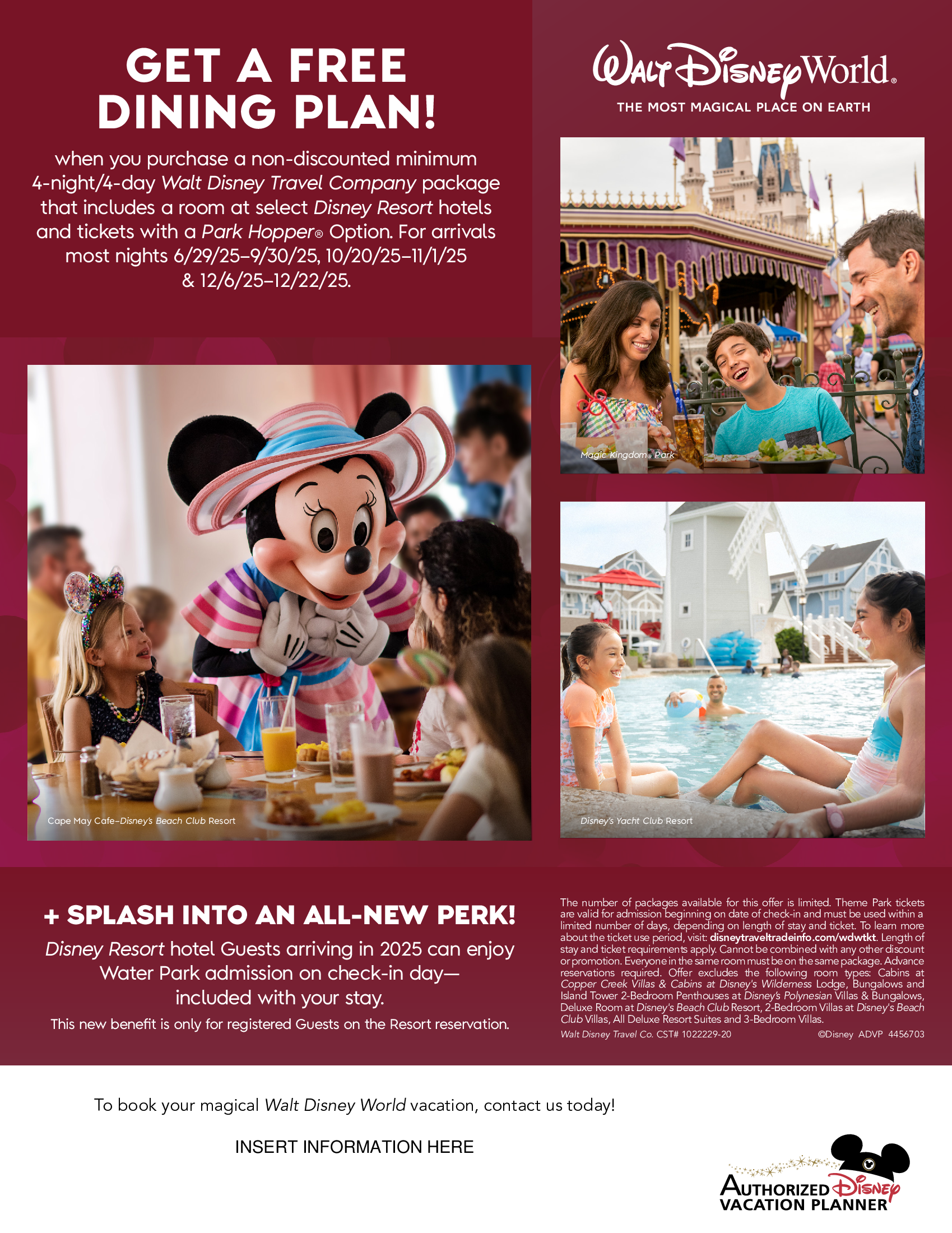 Walt Disney World Resort in Florida - Stay Longer and Save More