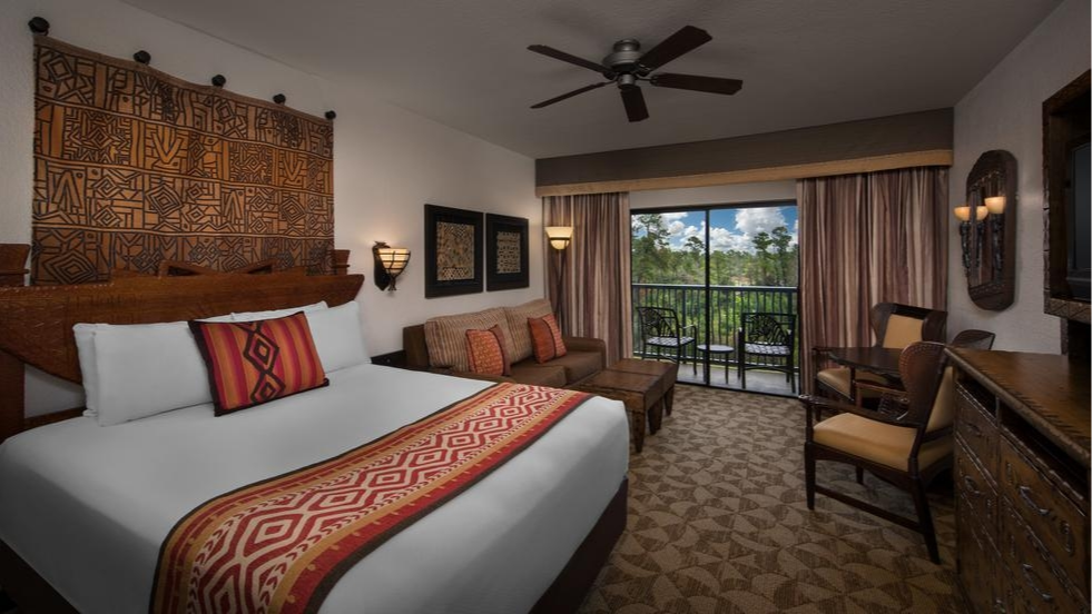 Room at Disney’s Animal Kingdom Villas - Kidani Village at Walt Disney World Resort in Florida