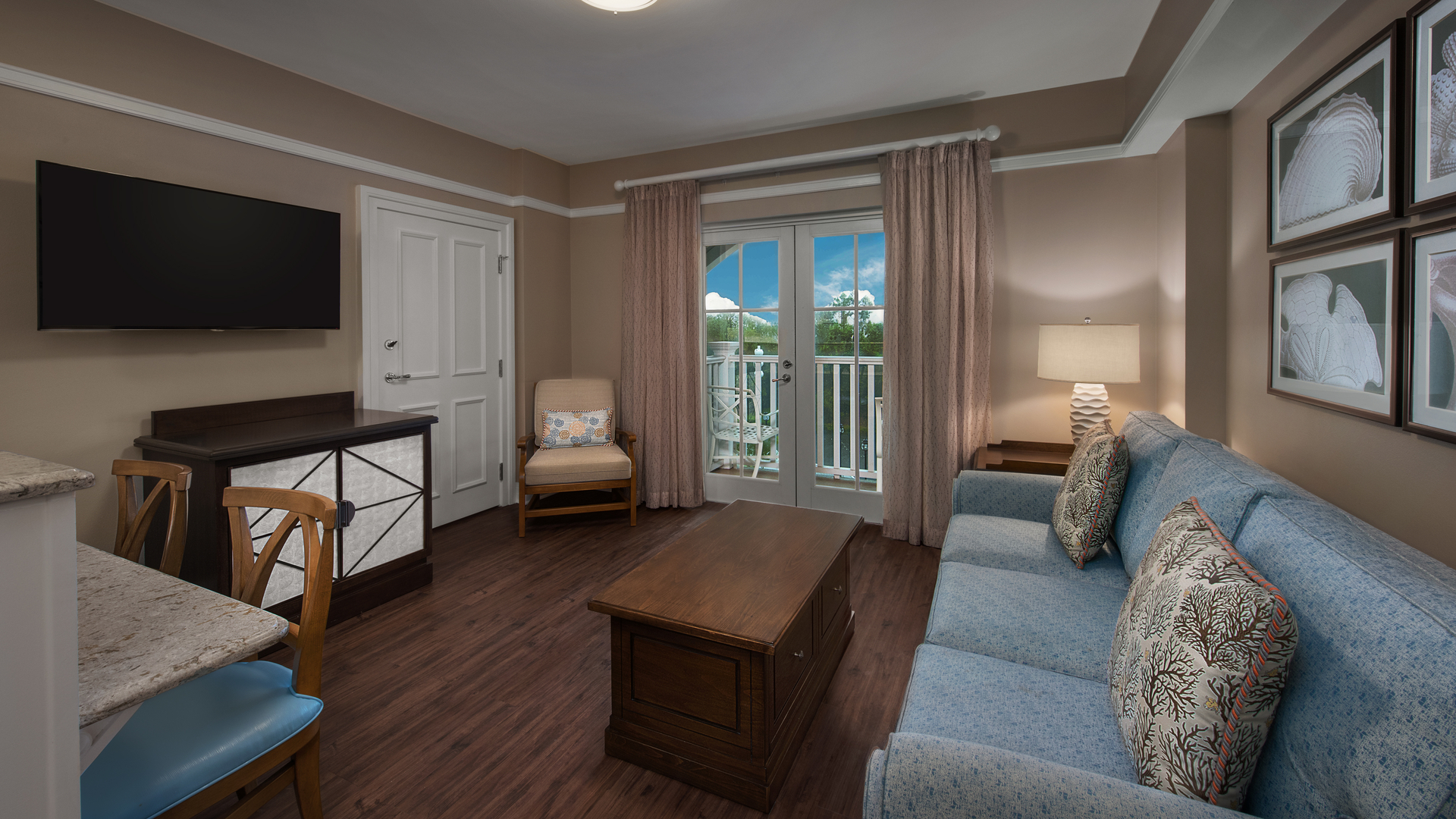 Chambre au Disney’s Beach Club Villas au Walt Disney World Resort en Floride