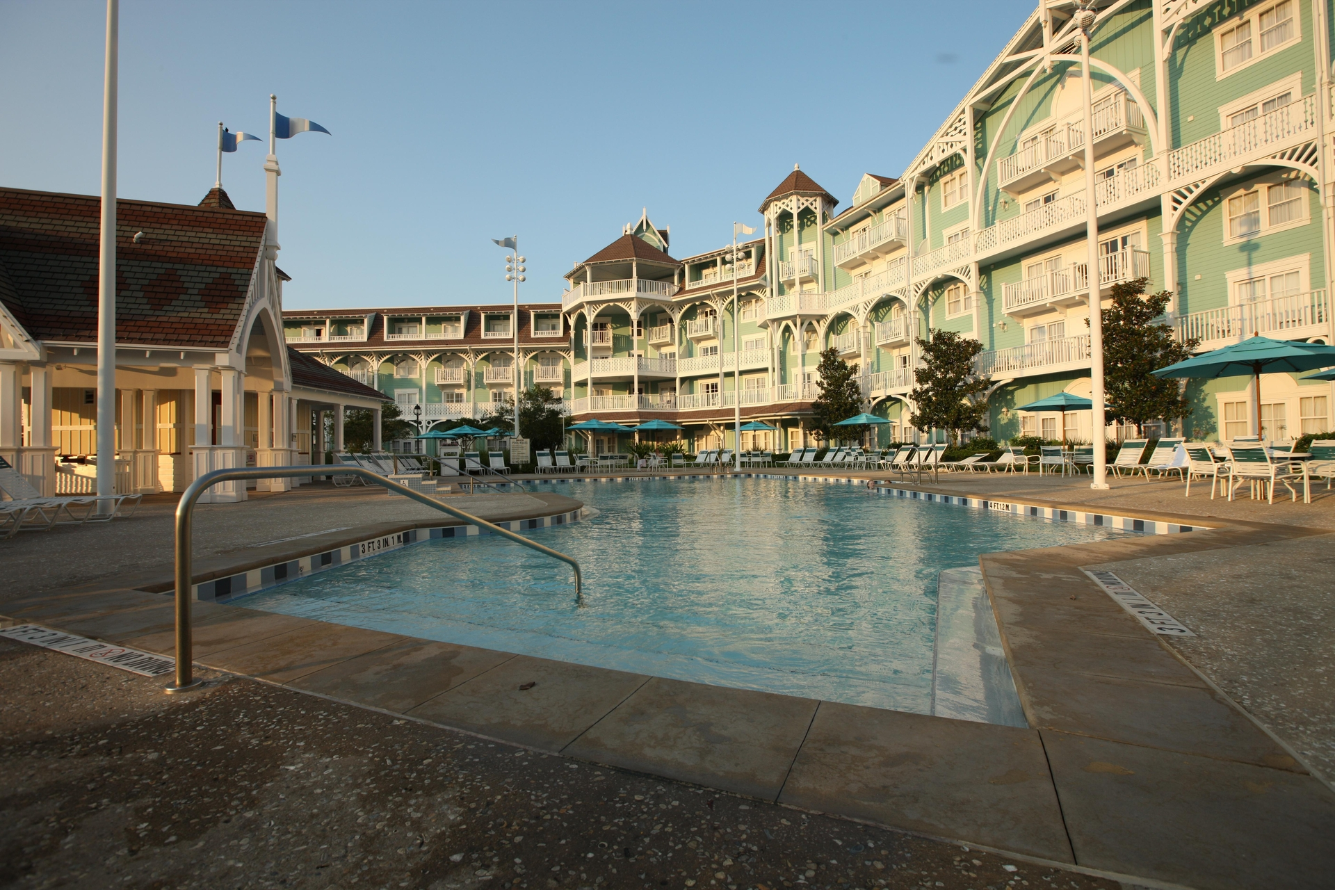 Piscine au Disney’s Beach Club Villas à Walt Disney World Resort en Floride