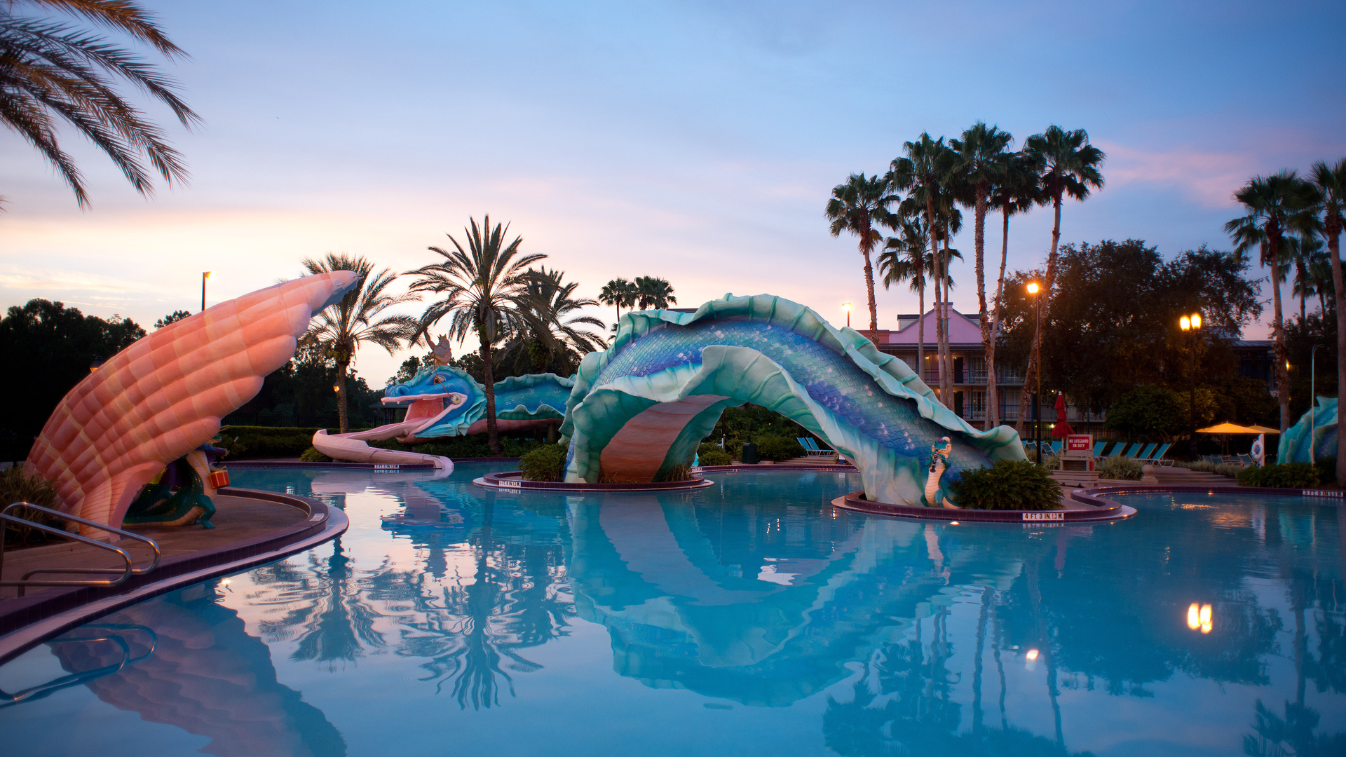 Piscine au Disney