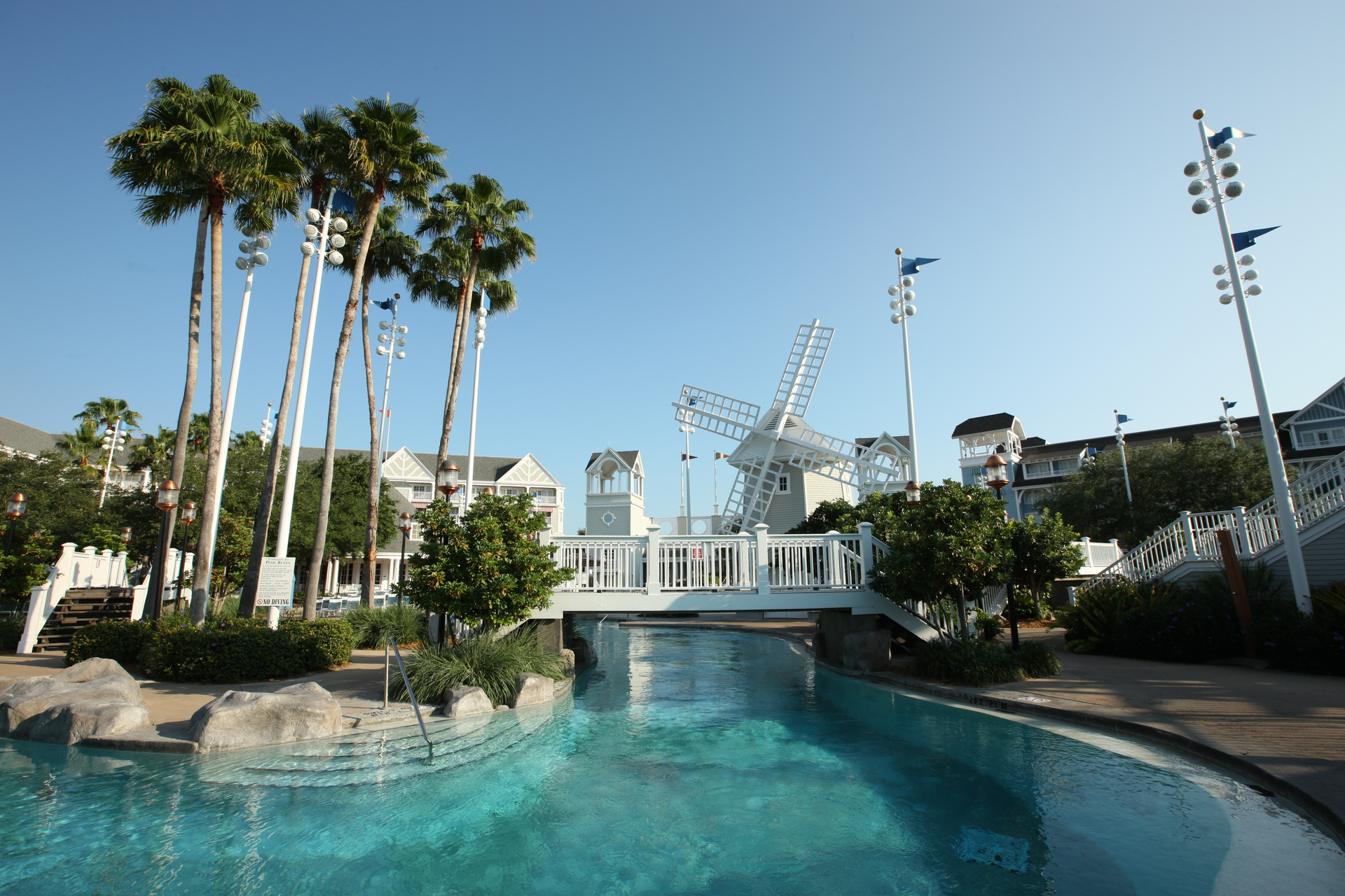 Pool at Disney’s Yacht Club Resort at Walt Disney World Resort in Florida