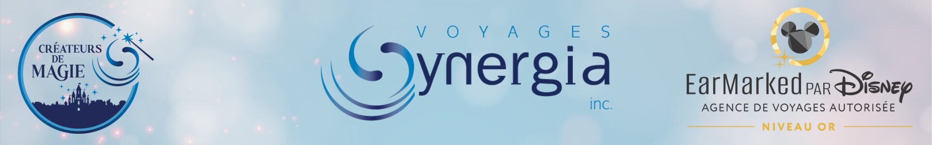 Voyages Synergia Créateurs de Magie Organisateur de Vacances Disney Autorisé Producteur Earmarked Or Voyages Synergia Créateurs de Magie Organisateur de Vacances Disney Autorisé Producteur Earmarked Or