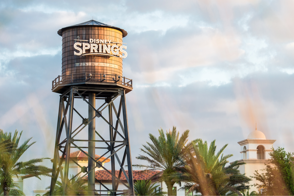 Tour d'eau à Disney Springs