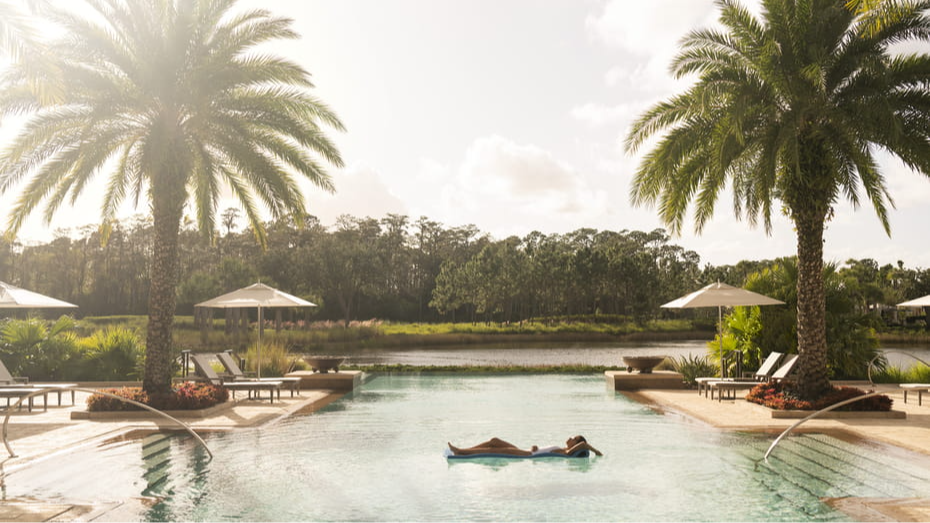 Piscine au Four Seasons Resort Orlando à Walt Disney World Resort en Floride