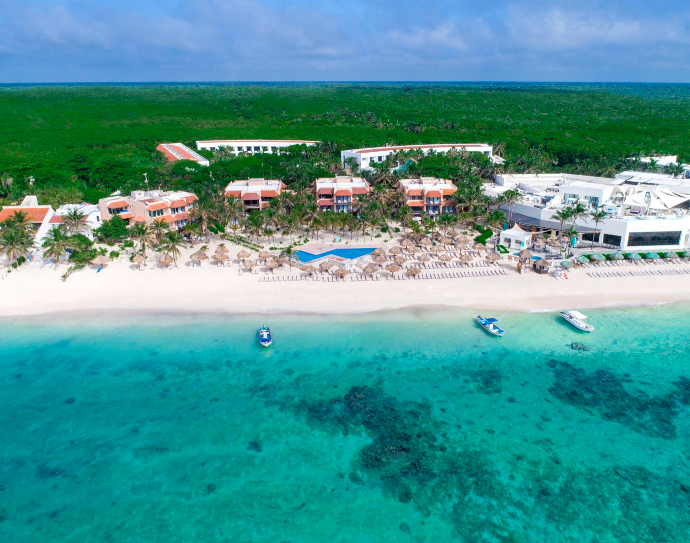 Grand Oasis Tulum Riviera Riviera Maya in Mexico Aerial View