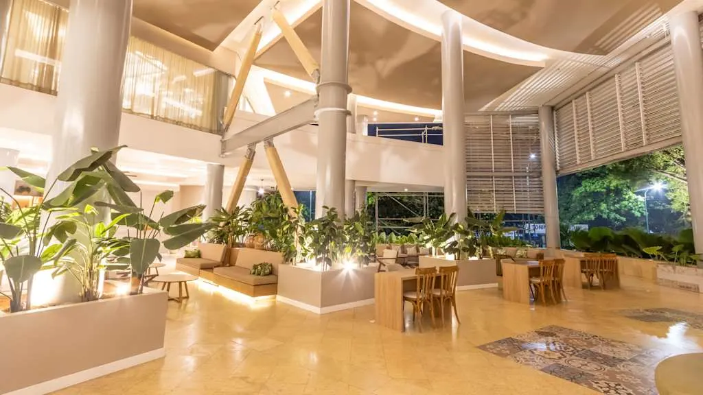 Salle commune au Grand Sirenis San Andres Colombie avec Voyages Aqua Terra