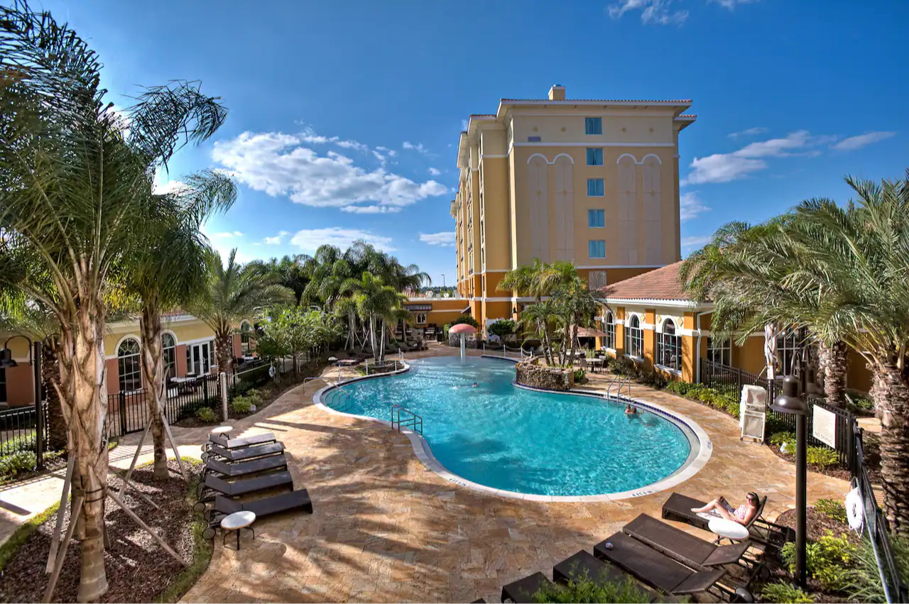 Piscine au Hilton Garden Inn Orlando/Lake Buena Vista