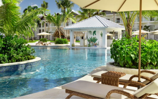 Pool Bar at Hilton La Romana Family Resort