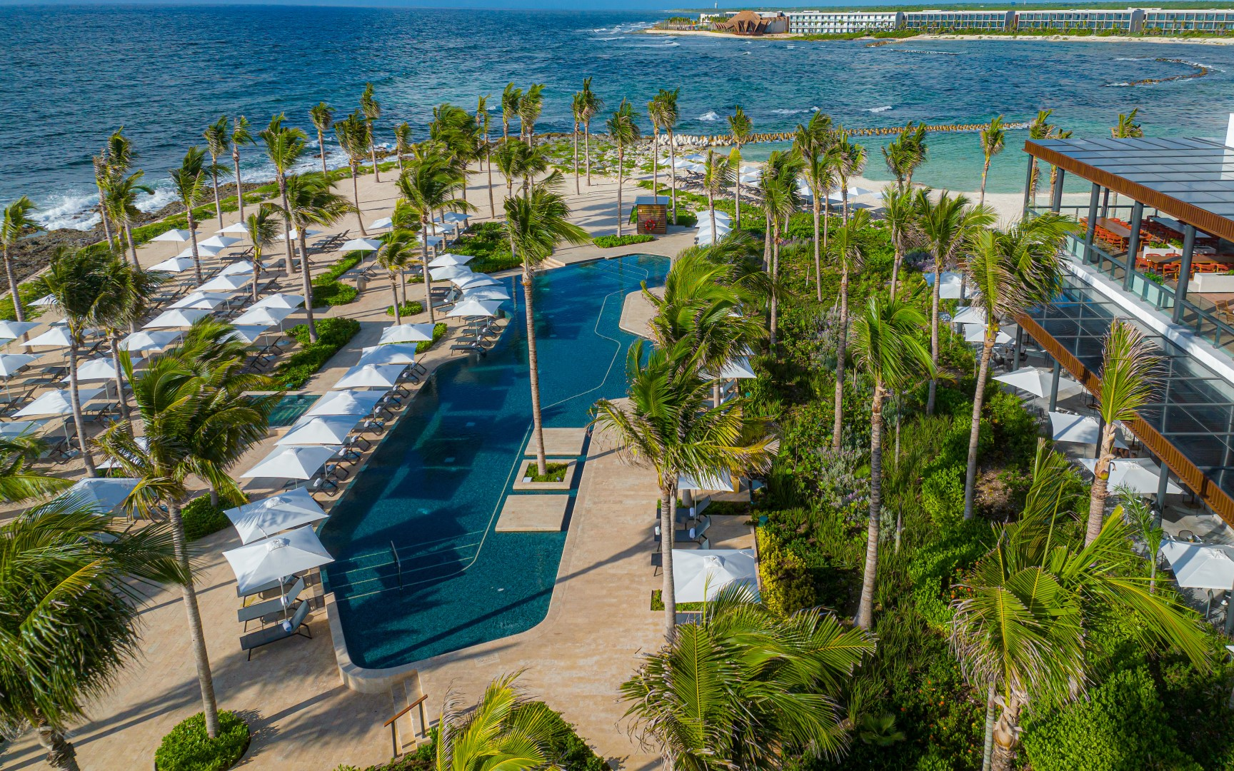 Pool at Hilton Tulum All Inclusive Resort