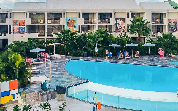 Pool at Hommage Hotel Residence