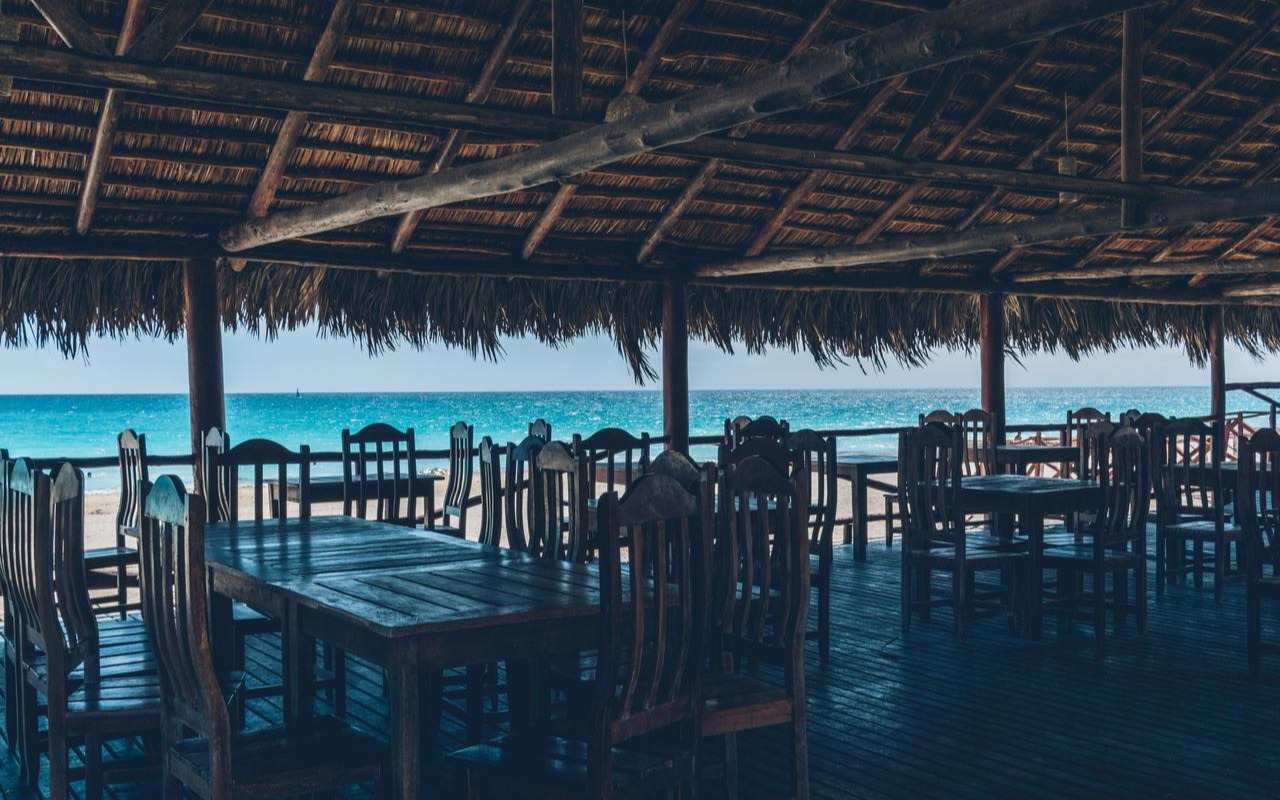 Beach restaurant