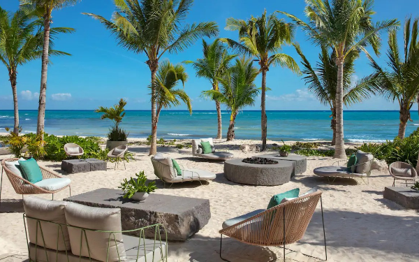 Beach at Impression Moxche Playa by Secrets