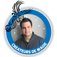 Éric Gloutnez, Créateur de Magie