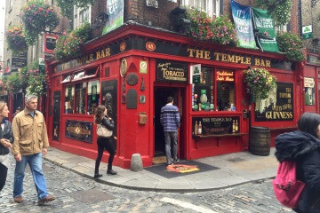 Le mythique Temple Bar, l'un des pubs les plus courus de Dublin